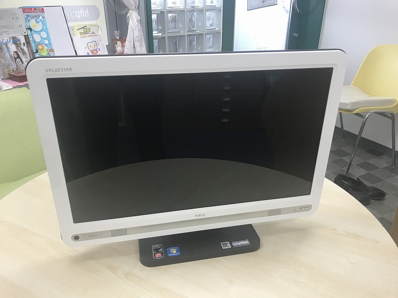 NEC一体型パソコン HDD交換・クローン作業 | 滋賀県大津市・野洲市 