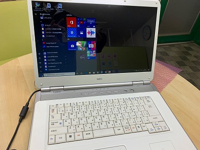 Windows7のNECノートパソコンをWindows10へアップグレード | 滋賀県 